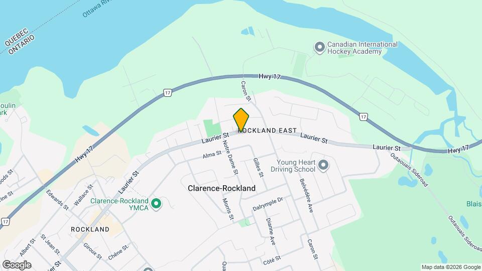 927 Laurier St Map and Location Details