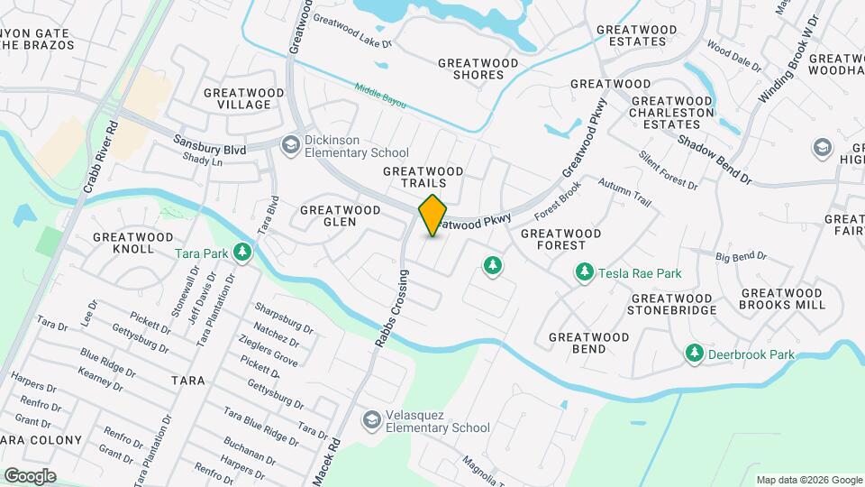 1222 Wood Haven Ct Map and Location Details