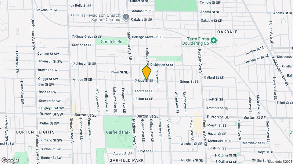 1801 College Ave SE Map and Location Details