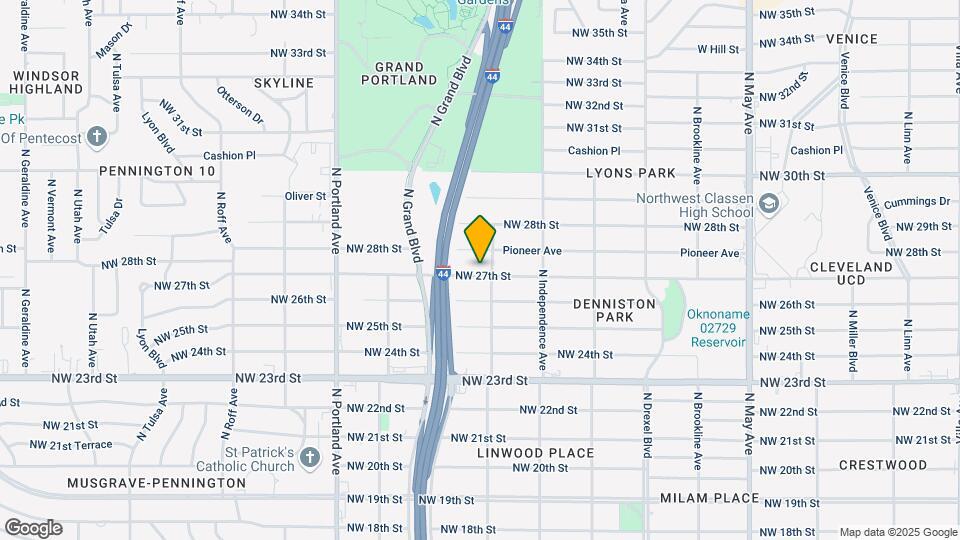 3411 NW 27th St Map and Location Details
