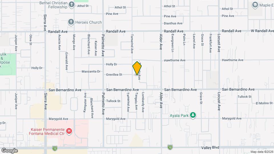 9616 Tangelo Ave Map and Location Details