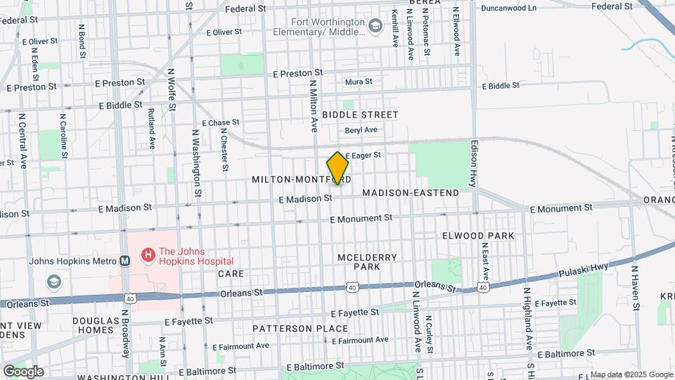 800 N Luzerne Ave Map and Location Details