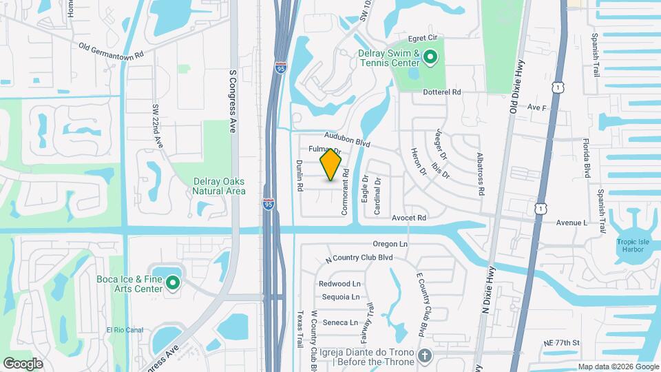 1401 Hummingbird Dr Map and Location Details