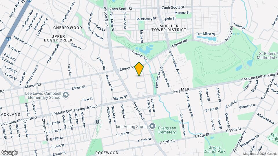 2108 Tillery St Map and Location Details