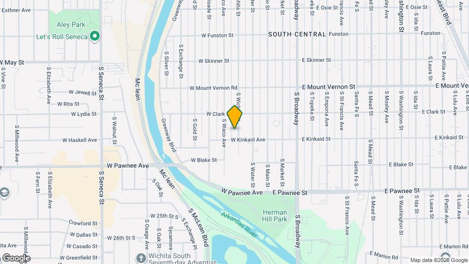 2143 S Wichita St Map and Location Details