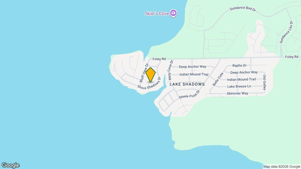 3518 Shore Shadows Dr Map and Location Details