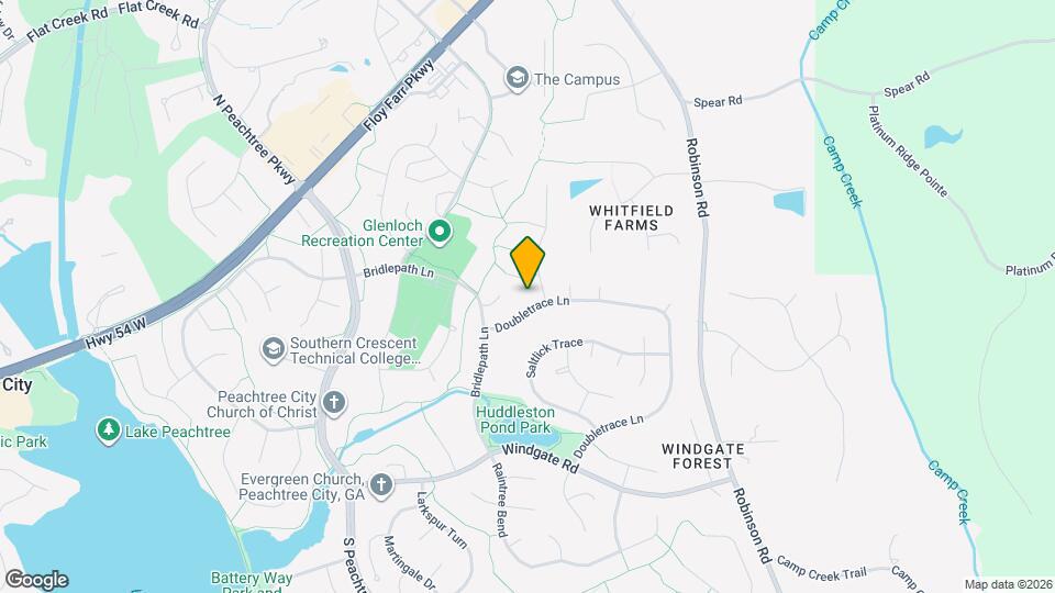 115 Doubletrace Ln Map and Location Details