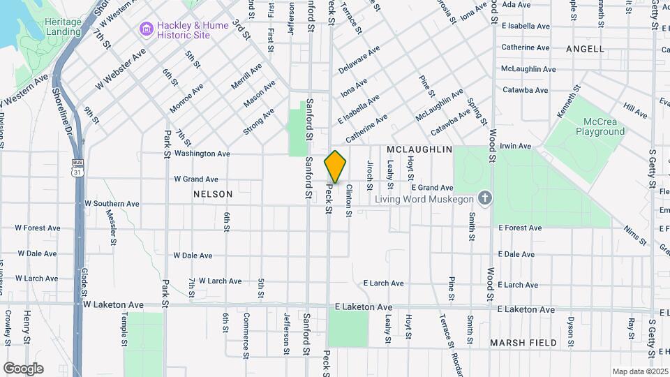 1502 Peck St Mapa y Detalles de la Ubicación