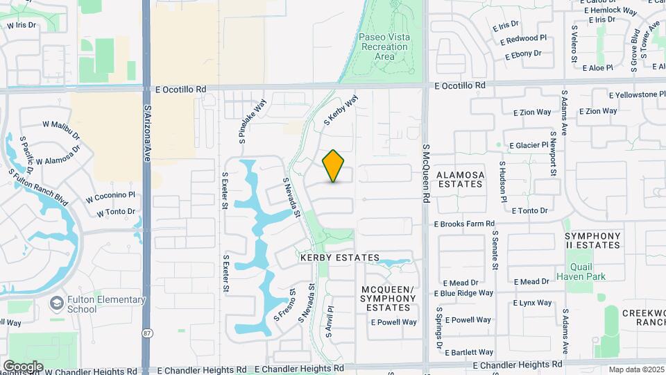 757 E Coconino Dr Map and Location Details
