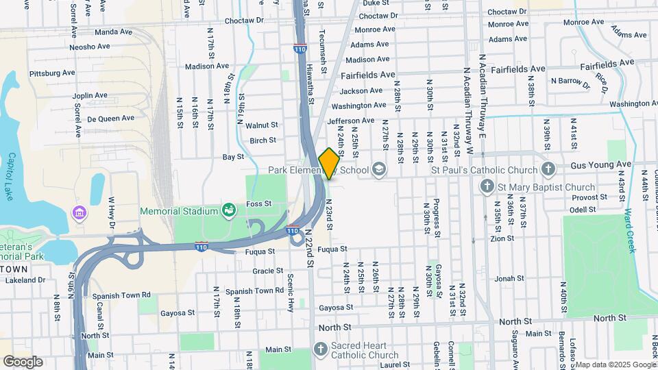 1358 N 23rd St Map and Location Details