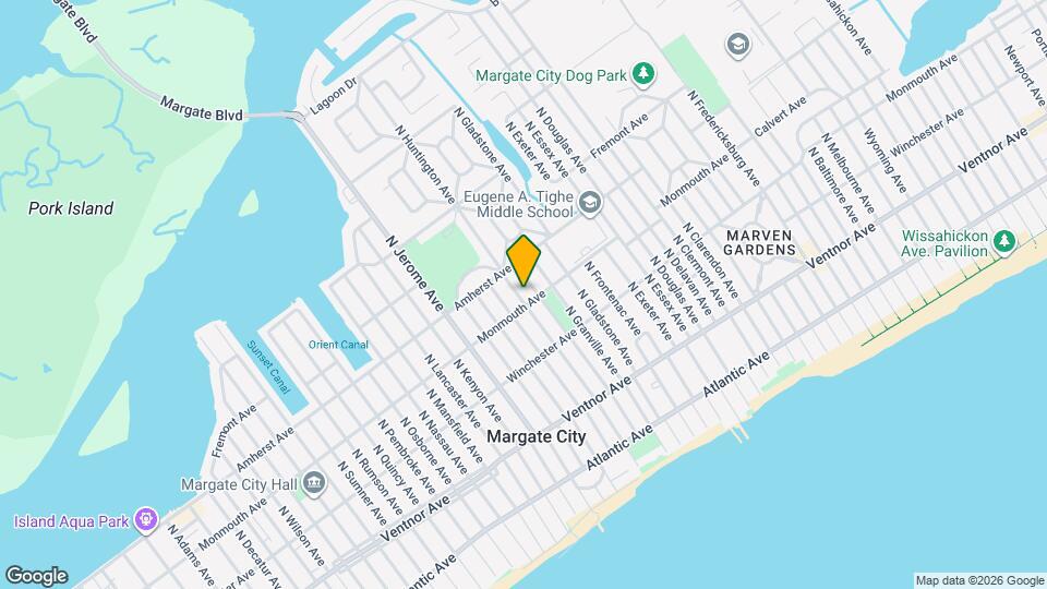 203 N Huntington Ave Map and Location Details