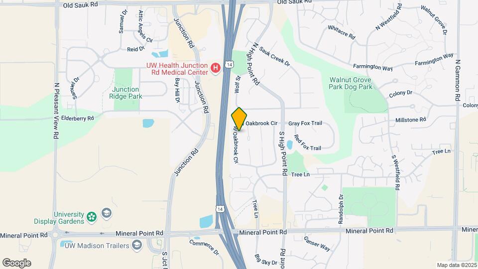 7917 W Oakbrook Cir Map and Location Details