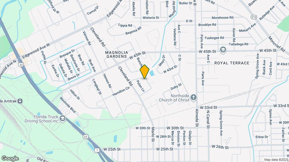 5240 Bunche Dr Map and Location Details