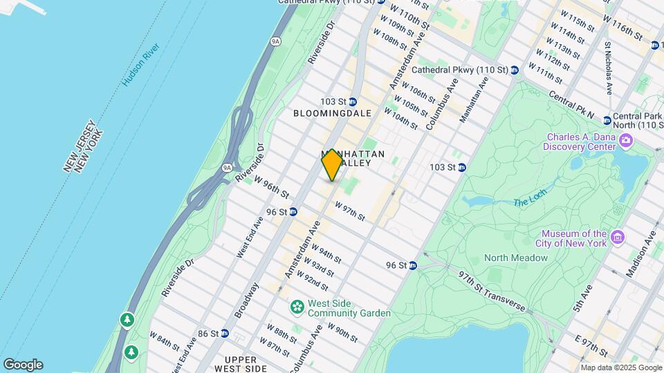 774 Amsterdam Ave Mapa y Detalles de la Ubicación