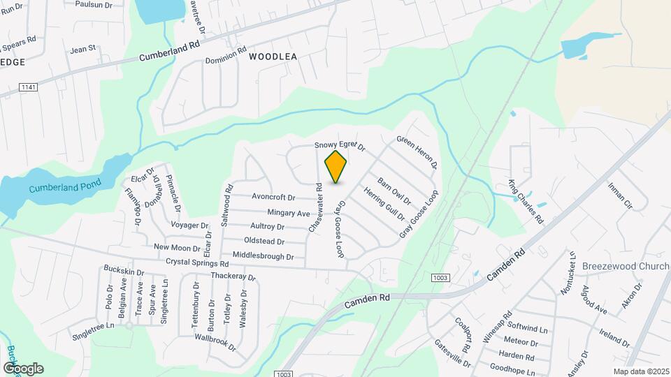 2252 Cliff Swallow Drive Map and Location Details