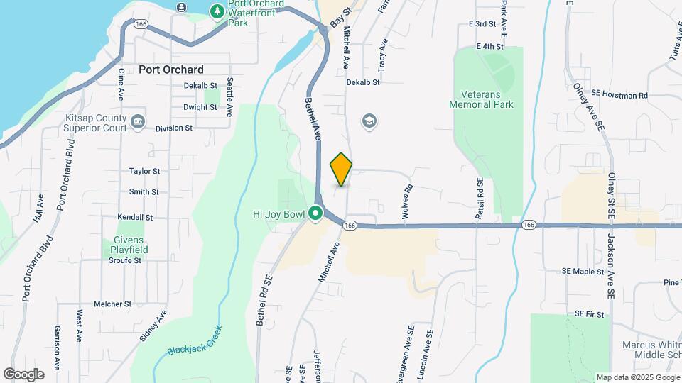 Port Orchard Vista Apartments Mapa y Detalles de la Ubicación