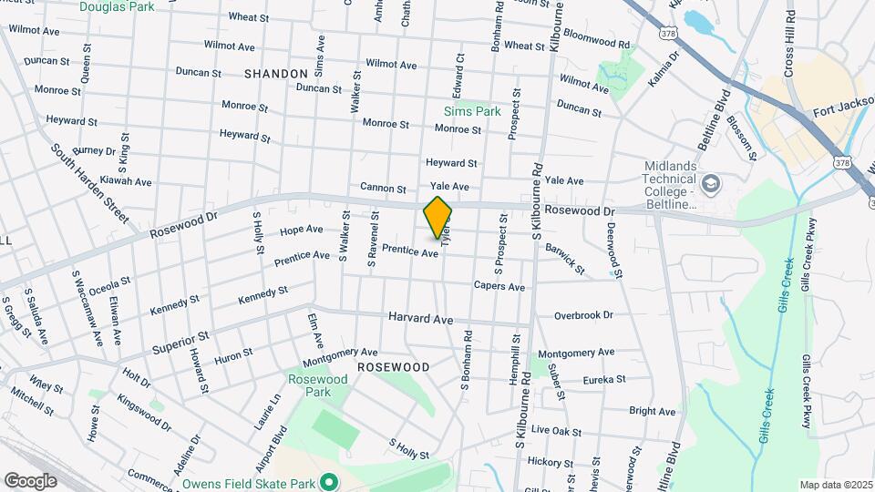 3425 Prentice Ave Mapa y Detalles de la Ubicación