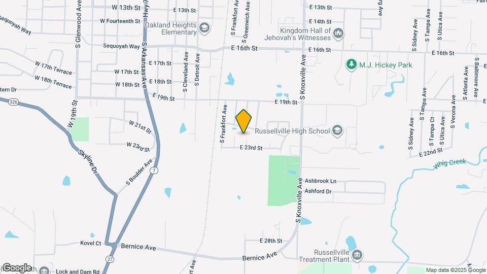 2211 S Hartford Cove Map and Location Details