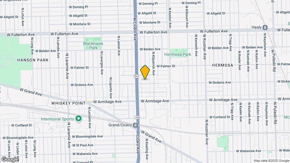 4732 W Dickens Ave Map and Location Details