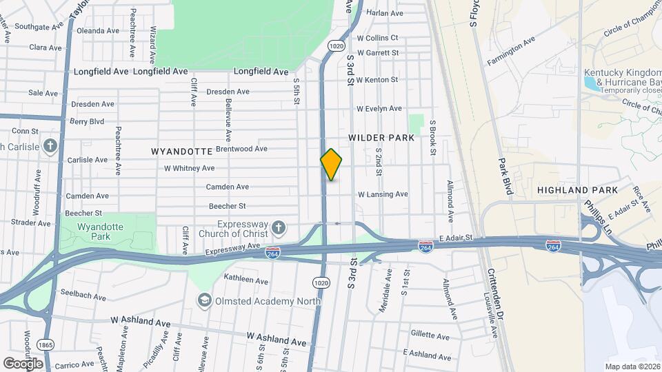 4223 Southern Pky Map and Location Details