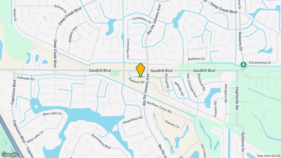 26100 Explorer Rd Map and Location Details