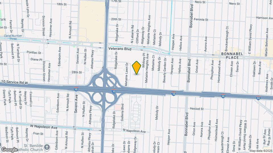 2700 Whitney Pl Map and Location Details