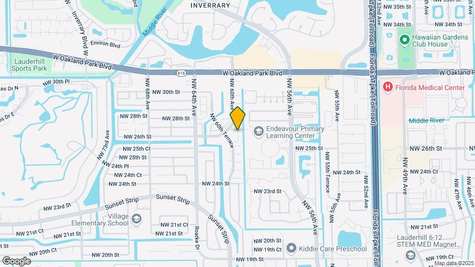 2629 NW 60th Way Map and Location Details
