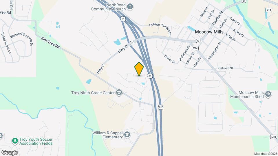 1311 Melinda Dr Map and Location Details