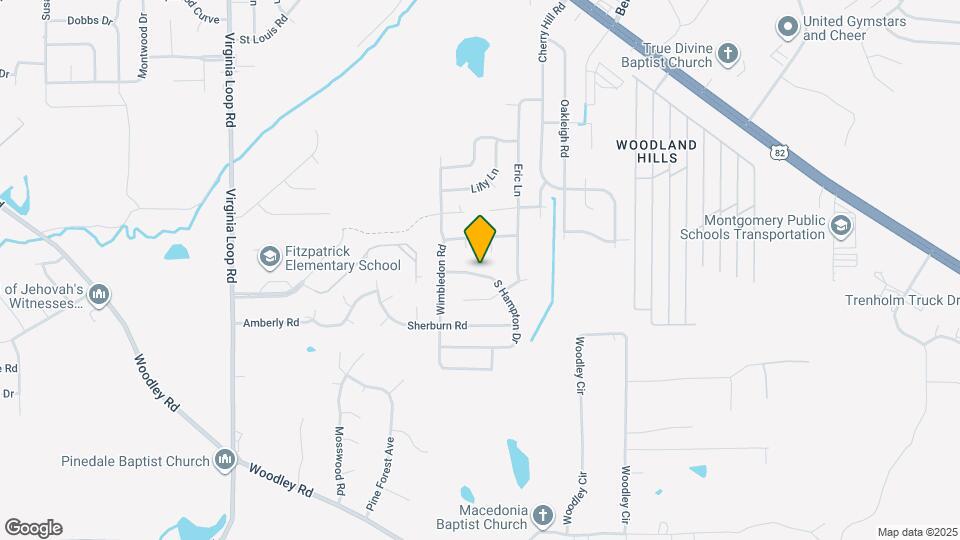 6131 S Hampton Dr Map and Location Details