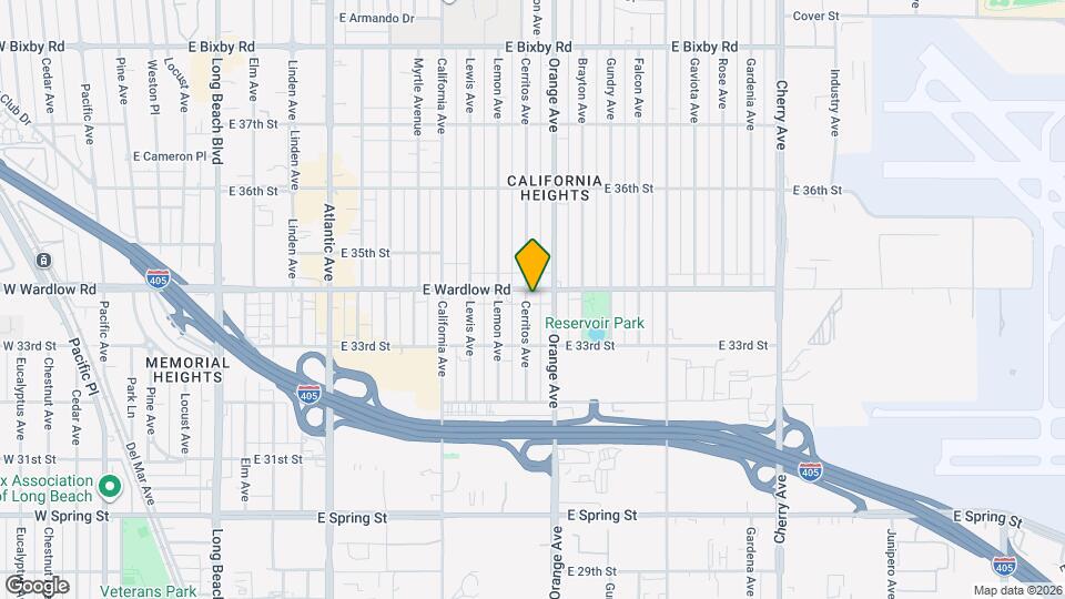 3374 Cerritos Ave, Unit 3374 Map and Location Details
