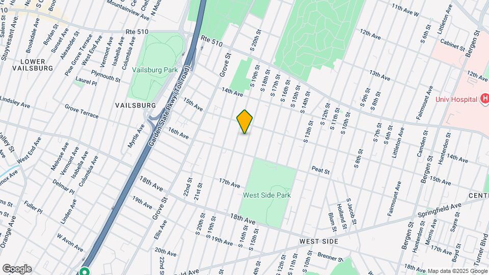531 S 18th St, Unit B Map and Location Details