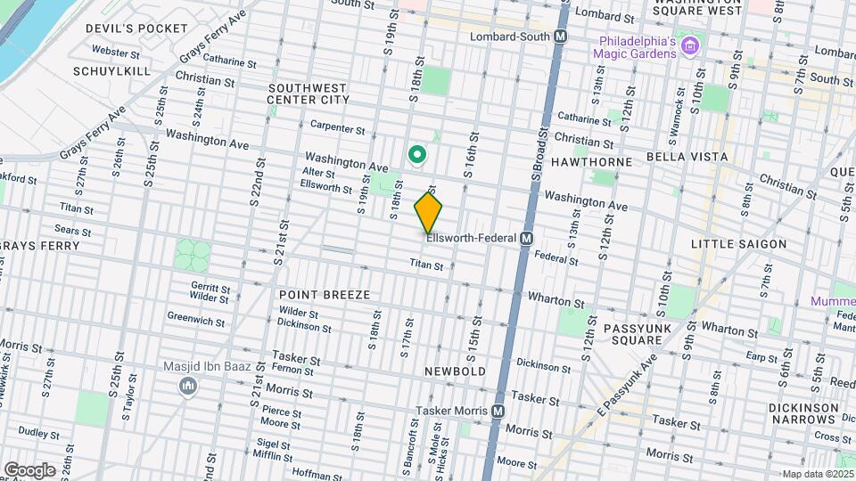 1213 S 17th St-Unit -B Map and Location Details