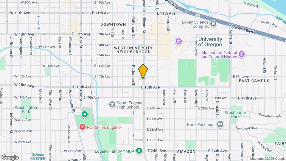 1742 Hilyard St Map and Location Details