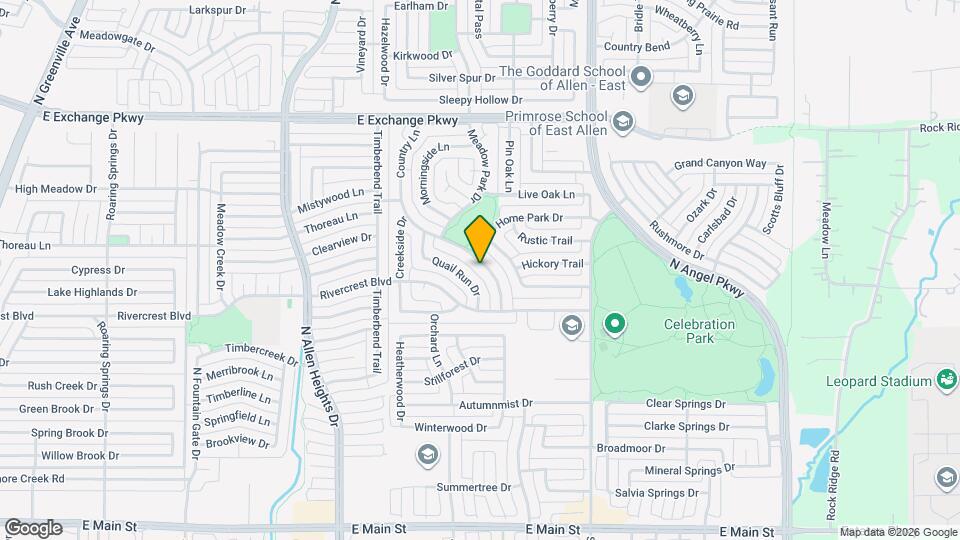 1504 Country Ln Map and Location Details