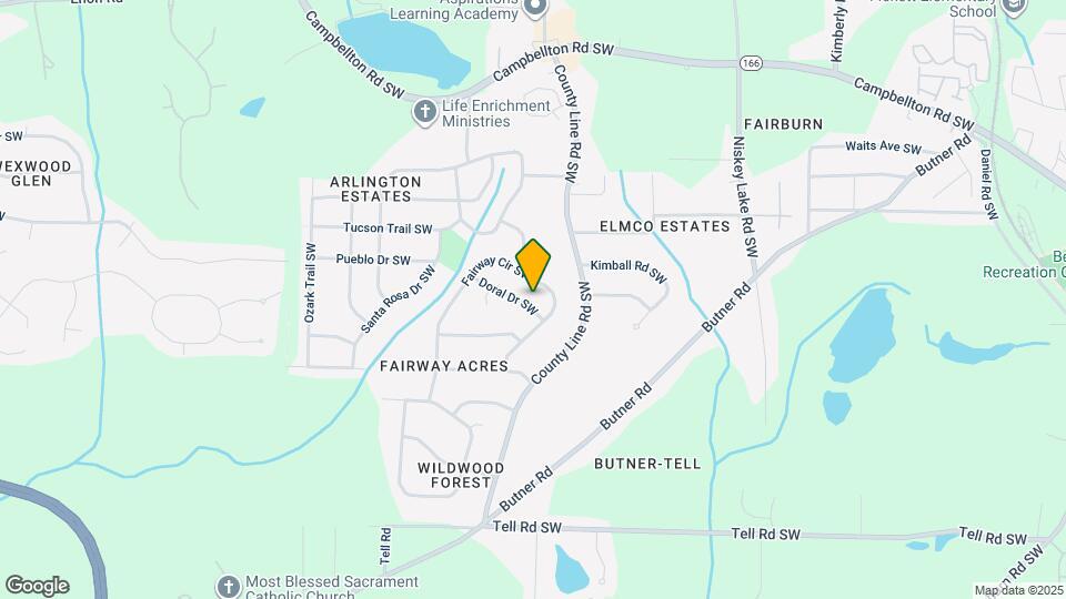 4515 Doral Dr SW Map and Location Details