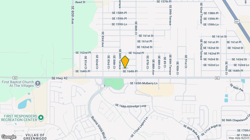 8531 SE 164th Pl Map and Location Details