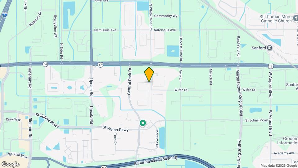 104 Cedar Bark Ln Map and Location Details