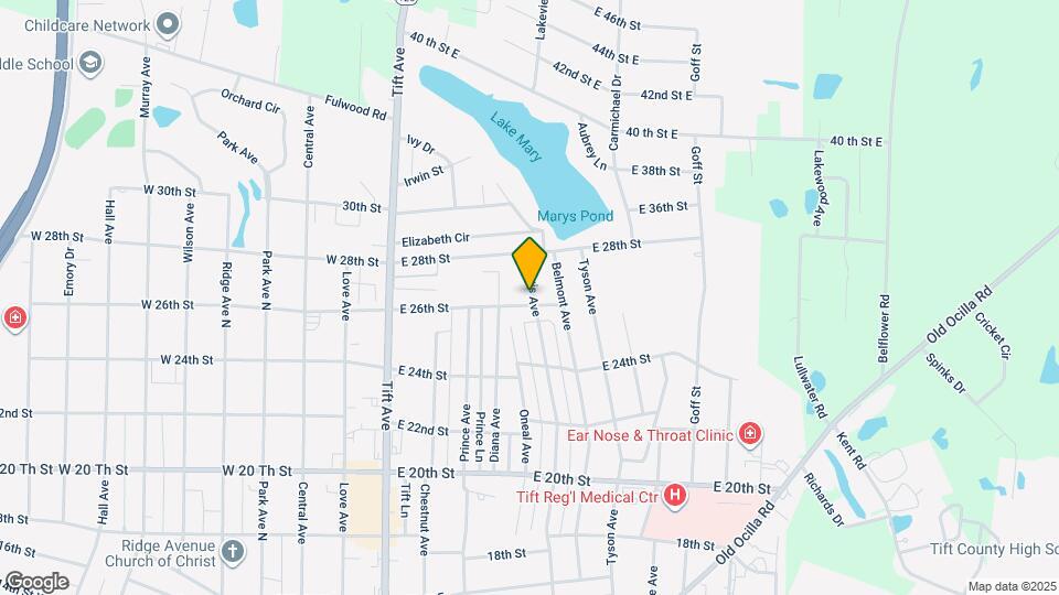 2602 Davis Ave Map and Location Details