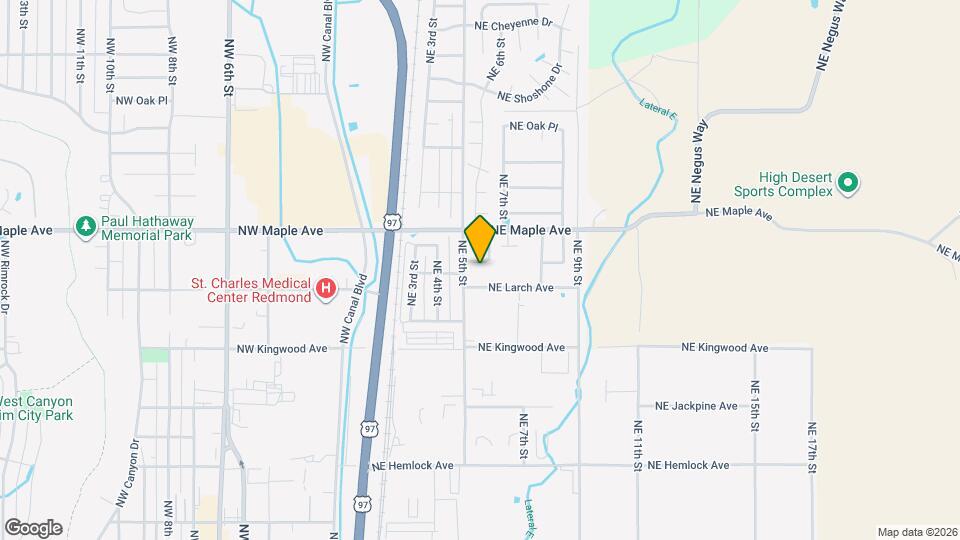 516 NE Negus Loop Map and Location Details