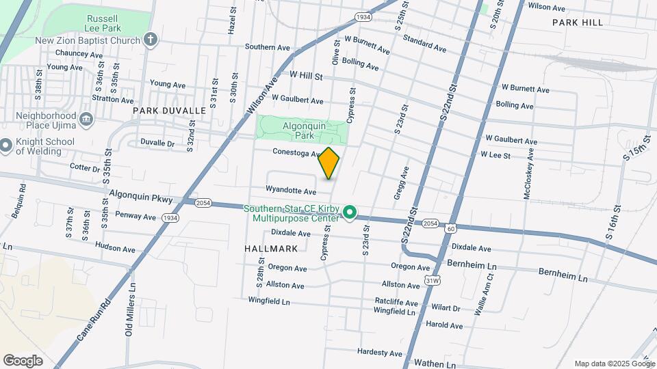 1826 Cypress St Map and Location Details