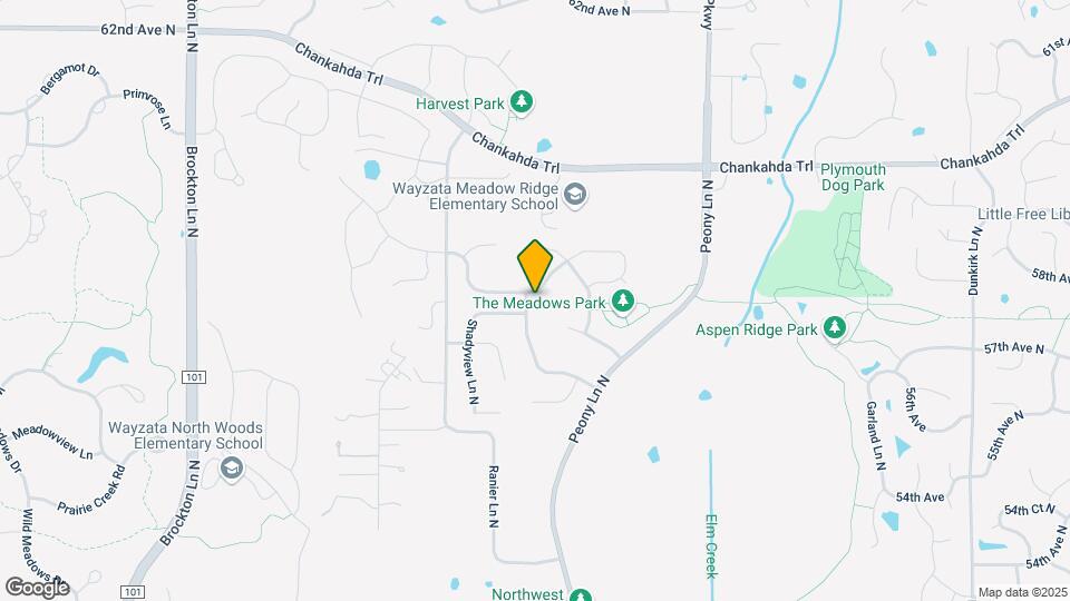 5720 Ranier Ln N Map and Location Details