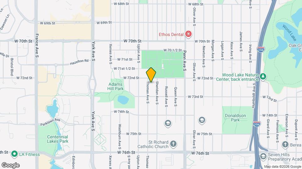 7215 Thomas Ave S Map and Location Details