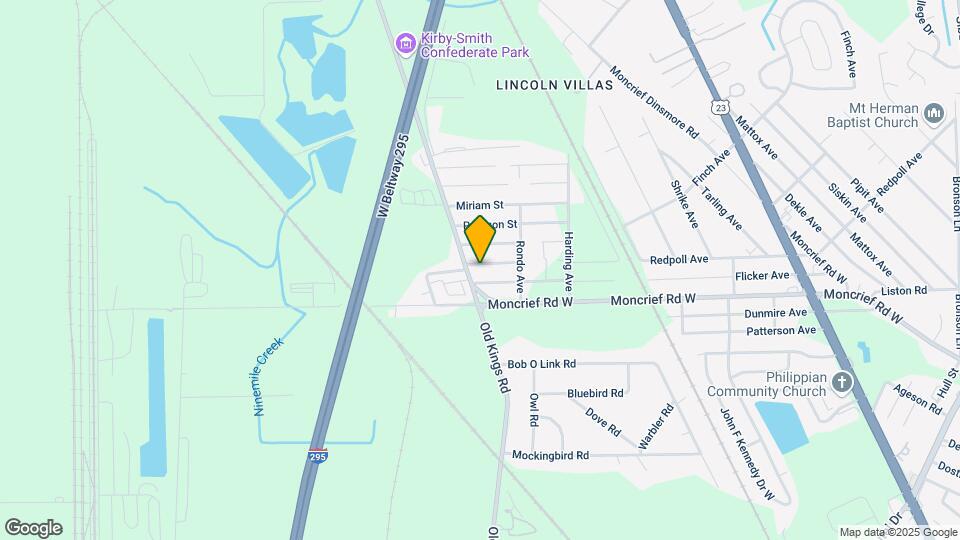 6568 Coolidge St Map and Location Details