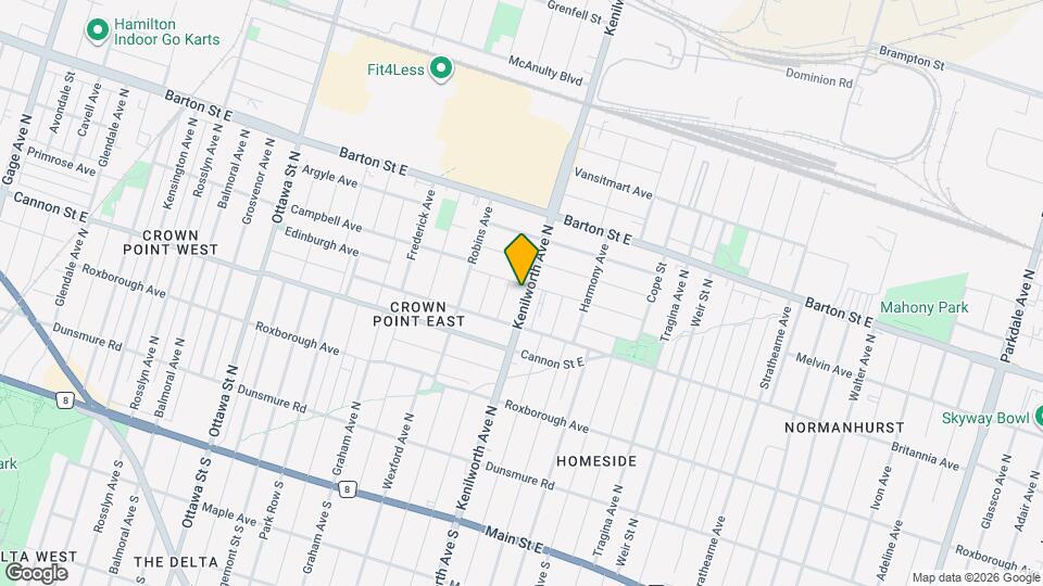 221 1/2 Kenilworth Ave N Map and Location Details