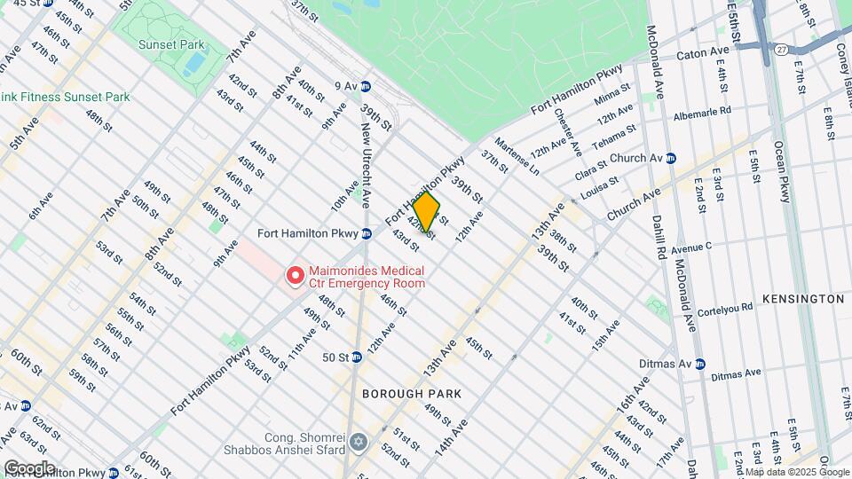 1156 42nd St Map and Location Details