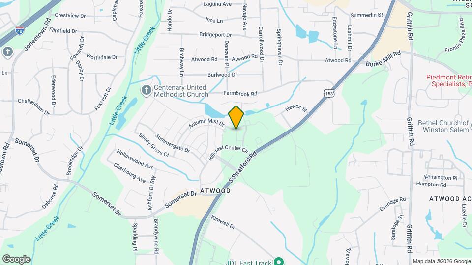 2408 Eagle Creek Ct Map and Location Details