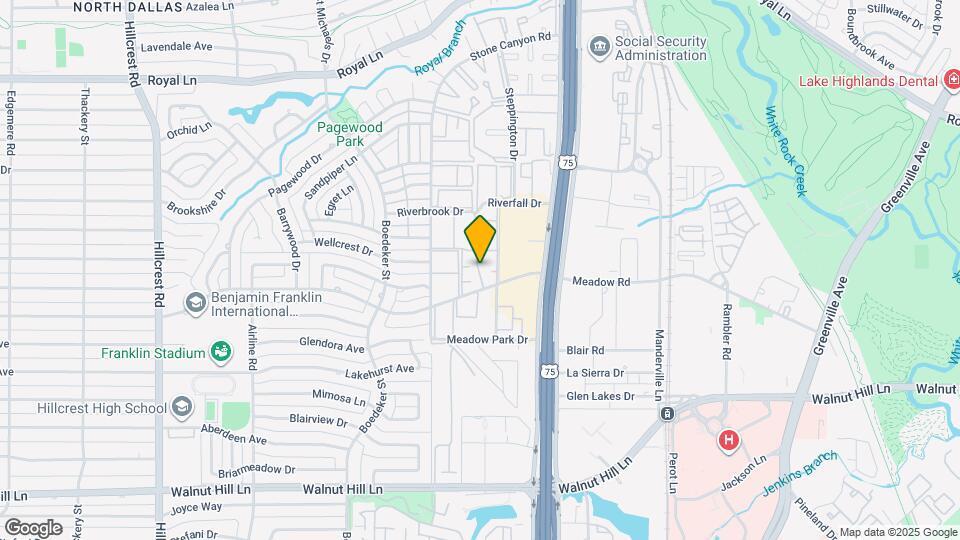 10440 High Hollows Dr Map and Location Details