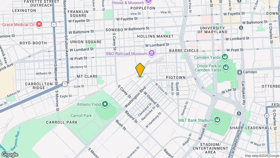 120X James St Map and Location Details