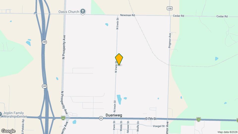 520 Alex Jordan Dr. Map and Location Details