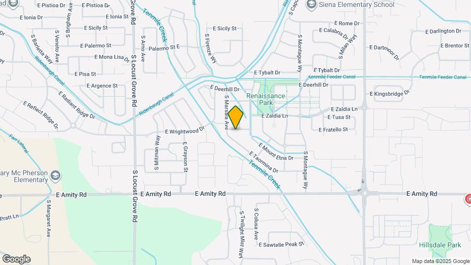 2303 E Fratello St Map and Location Details